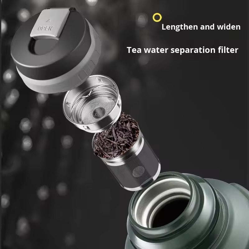 Insulated Travel Pot flask Portable Tea Pot