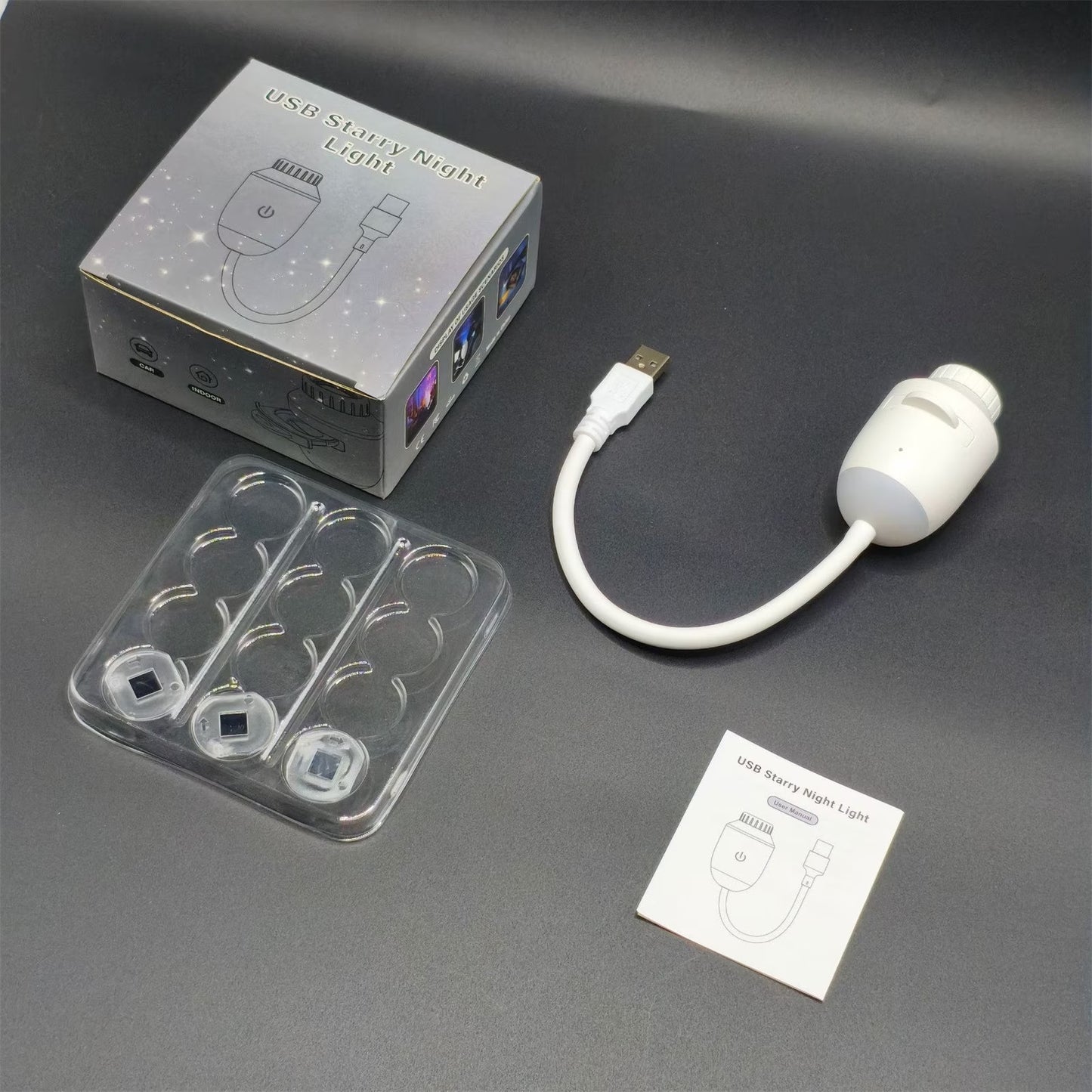 Hd Smart Dynamic 5D Holographic Night Light Projector