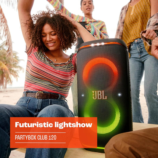 JBL Party Box Club 120 | Powerful Sound & Lightshow | Up to 12 Hours Playtime