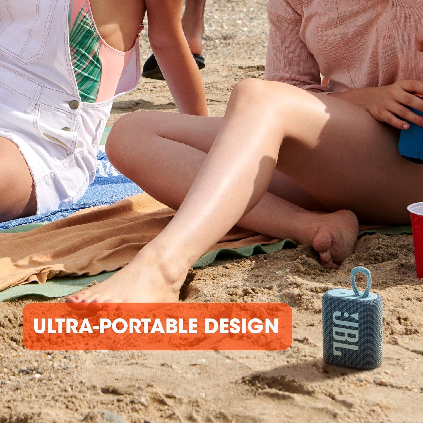 JBL Go 3 (Original) - Portable Mini Bluetooth Speaker, big audio and punchy bass, IP67 waterproof and dustproof, 5 hours of playtime