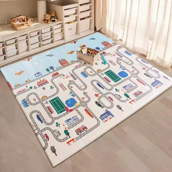 Foldable baby play mat 6by6