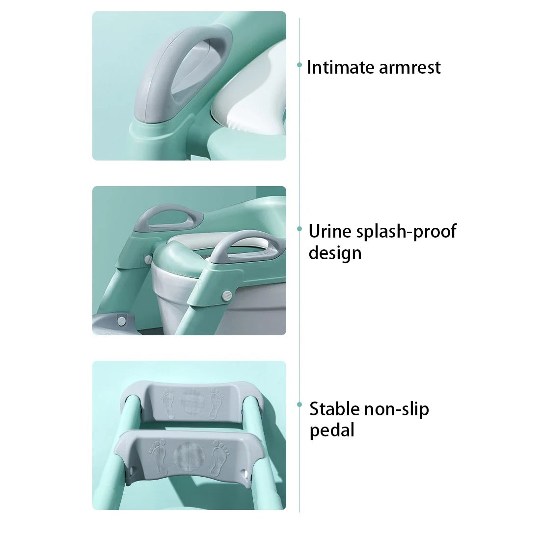 Kids’ Toilet Training Ladder Seater