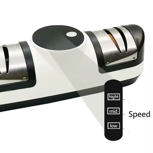 Electric Knife Sharpener, Knife Sharpener Professional + Free lighter
