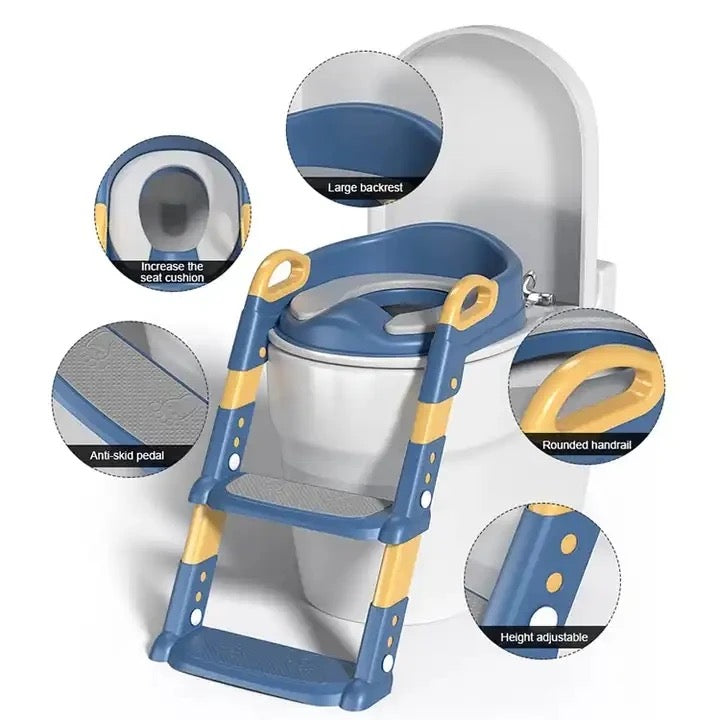 Kids’ Toilet Training Ladder Seater