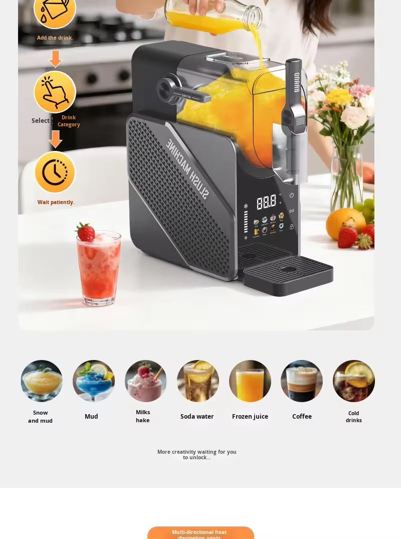 Portable slushie machine Home/business (Ready in 17minutes)
