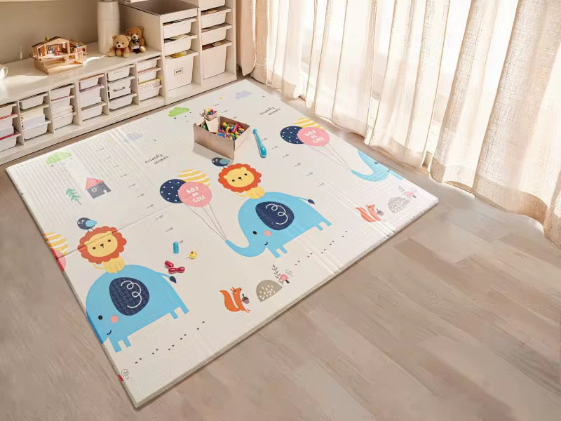 Foldable baby play mat 6by6