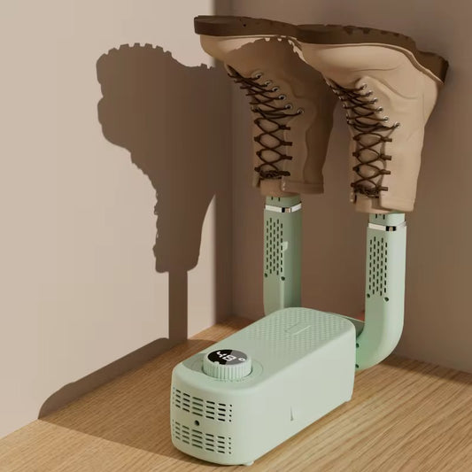 Portable Electric Shoe Dryer with Heat Blower, 120min Timer (Very Durable)