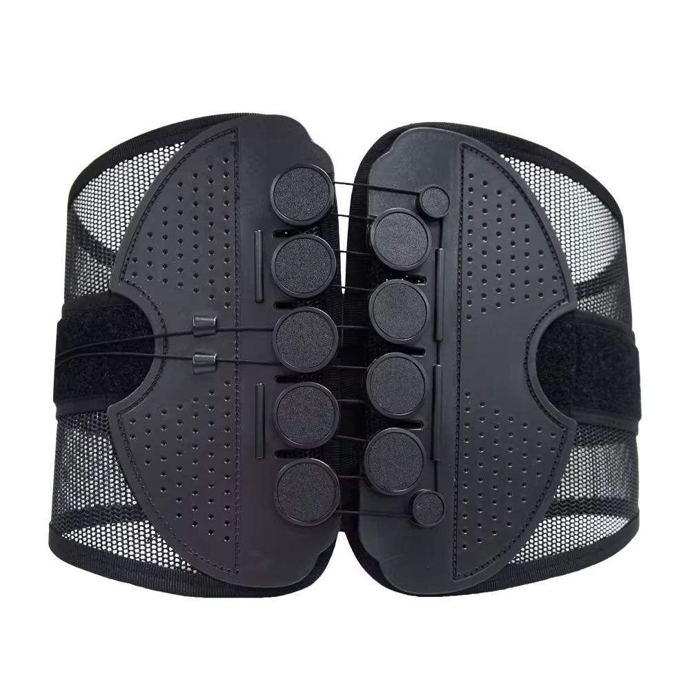 Lumbar draw string support belt , back pain relief
