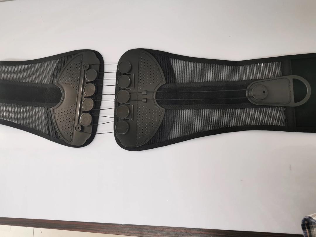 Lumbar draw string support belt , back pain relief