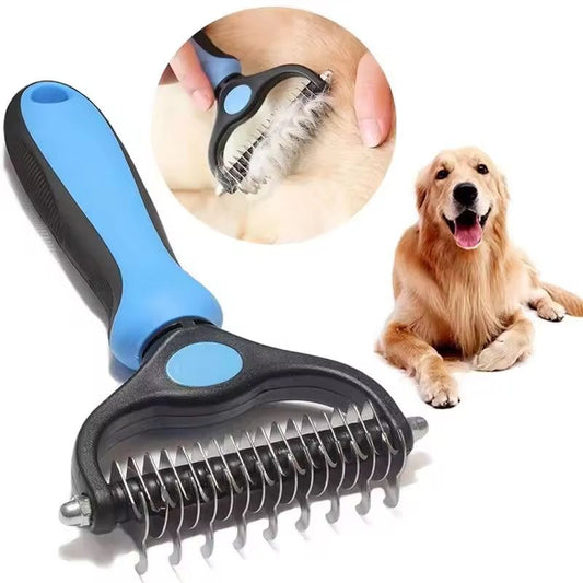 🐾 Portable Pet Grooming Brush – Say Goodbye to Shedding Mess!