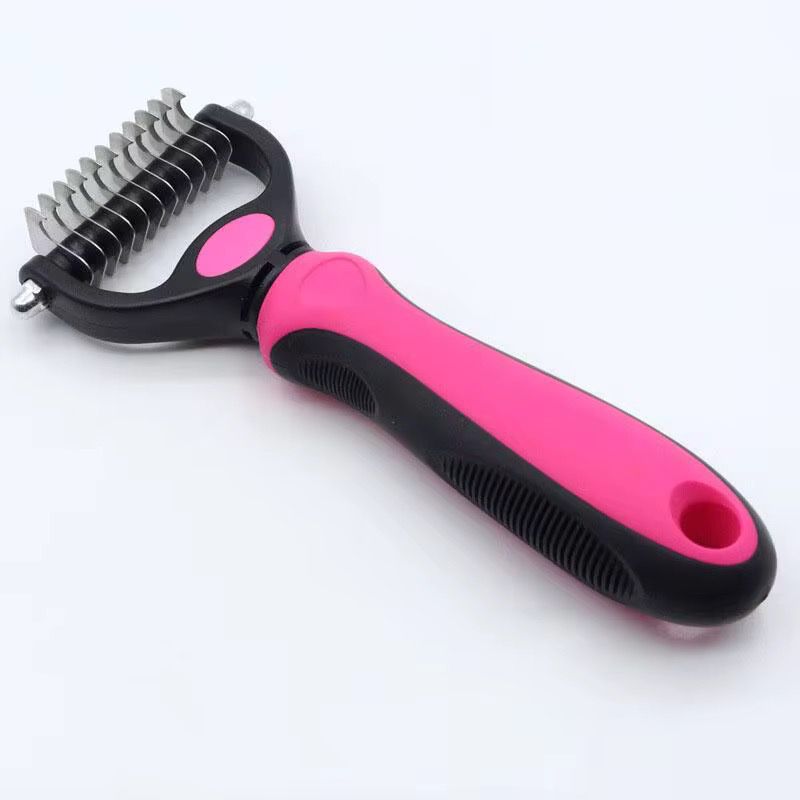 🐾 Portable Pet Grooming Brush – Say Goodbye to Shedding Mess!