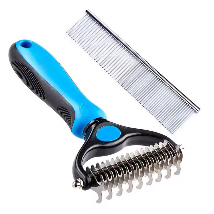 🐾 Portable Pet Grooming Brush – Say Goodbye to Shedding Mess!
