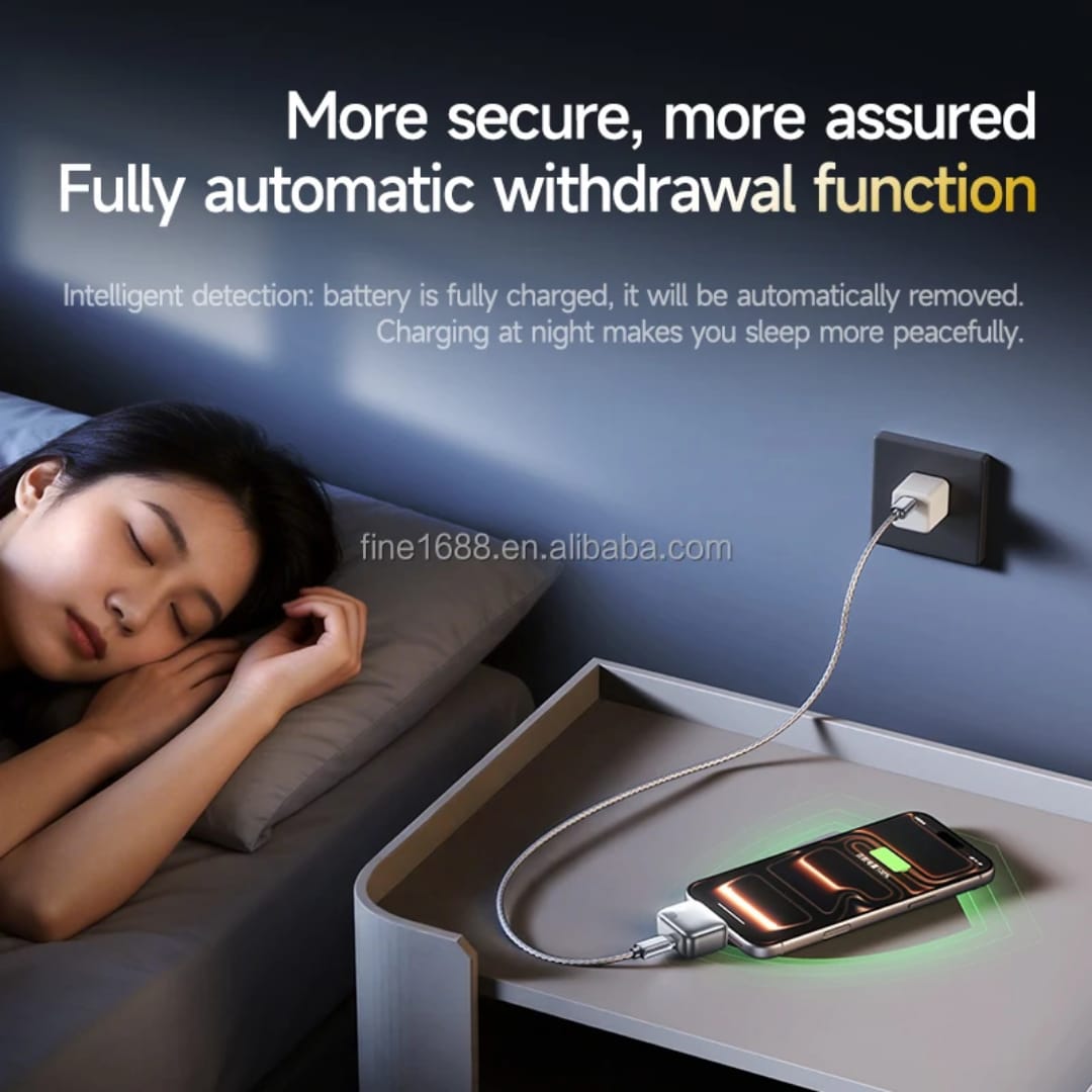 Smart Auto Stop Charging Adapter, Auto Disconnect Charger