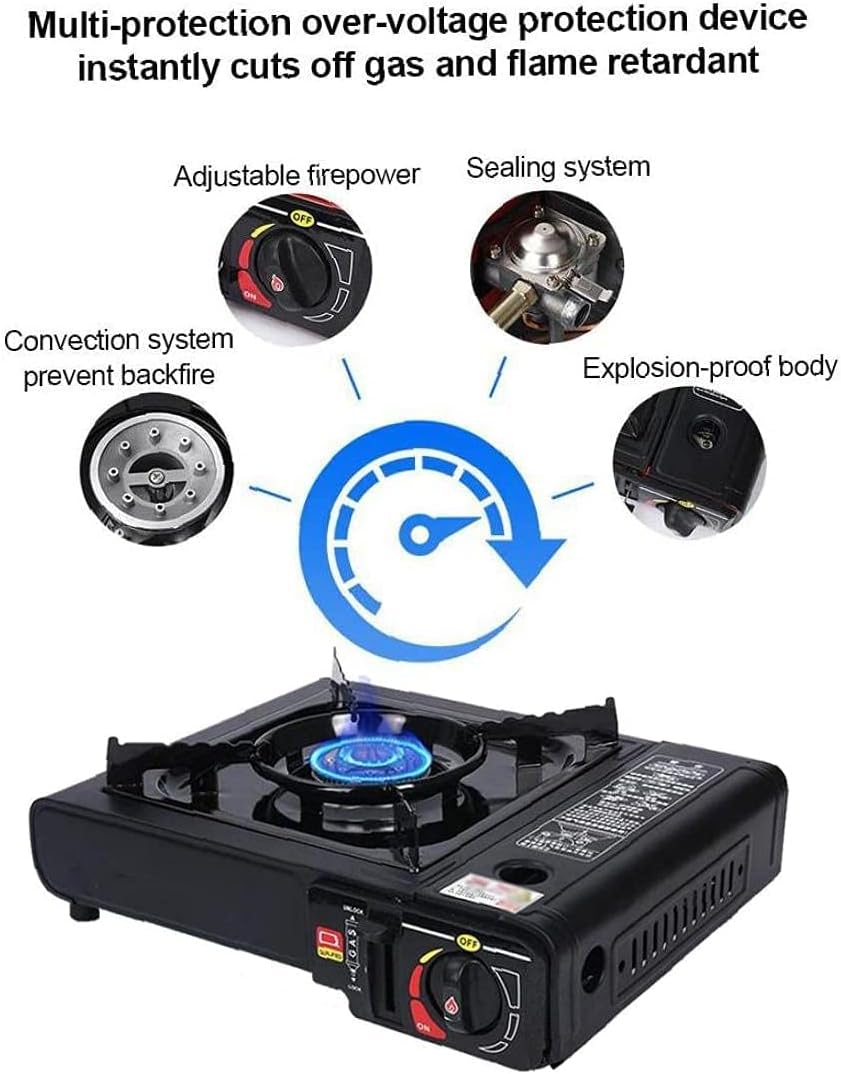 Elite Portable Precision Camping Stove™ + four gas burners