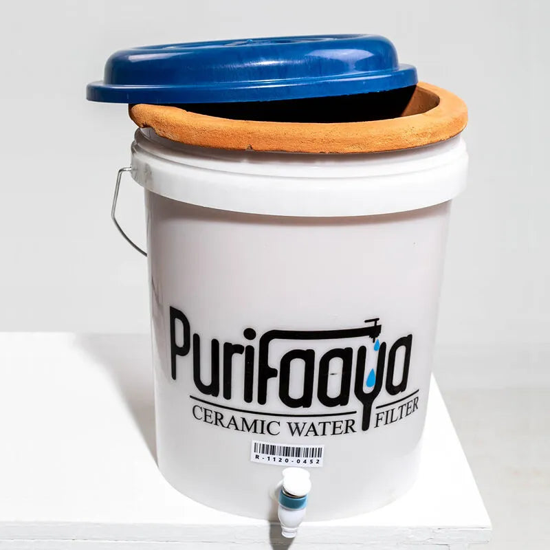 Purifaaya ceramic water filter 20litres